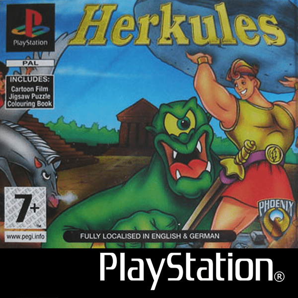 Herkules box art for Playstation